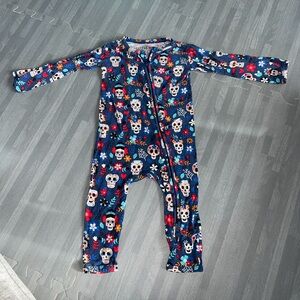 Little Bum Bums Skelebration One-Piece Romper